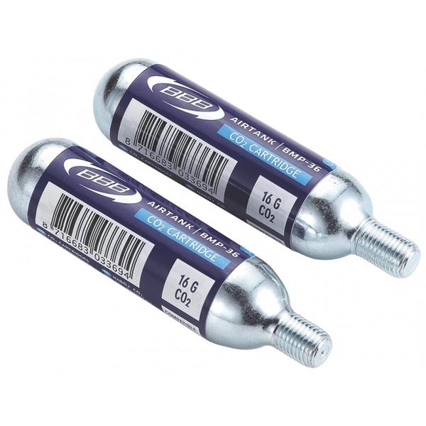 BBB Rezerva 2x16g pompa CO2 cartus filetat BMP-35 (2 bucati)