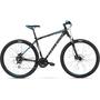 Bicicleta Kross Hexagon 5.0 29 Black Graphite Blue Mat 2018