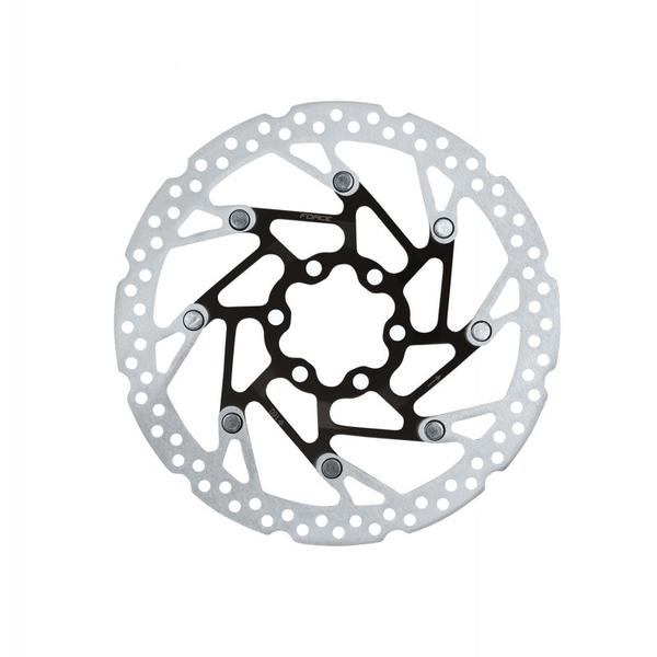 Disc frana Force-5 160 mm Spider 6 gauri negru/argintiu