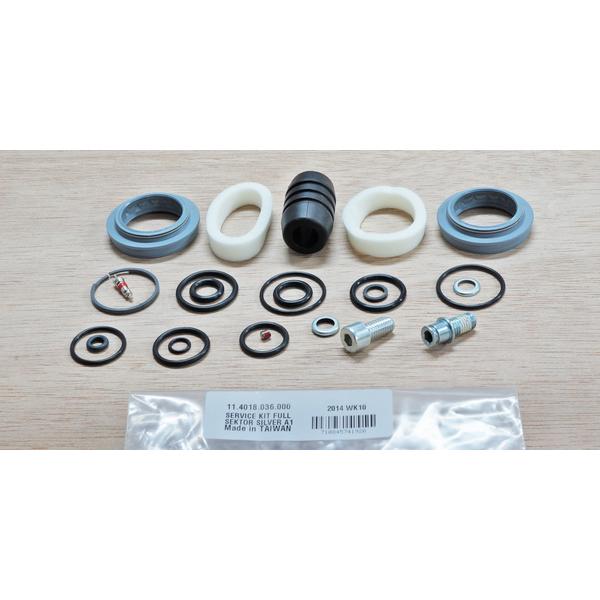 Kit semeringuri RockShox Service Kit Full - Sektor Silver Solo Air (includes solo airand damper seals and hardware) A1