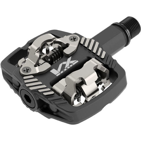 VP Components Pedale VX-2500 (VX Trail) alu, ax cr-mo, 9/16x20, negre, rulmenti sigilati  LSL