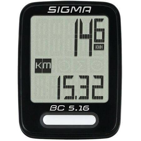 Ciclocomputer Sigma Sport BC 5.16 cu fir