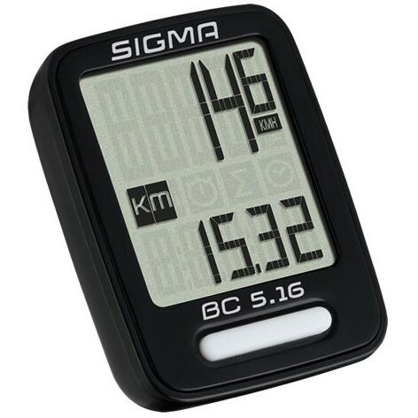 Ciclocomputer Sigma Sport BC 5.16 cu fir