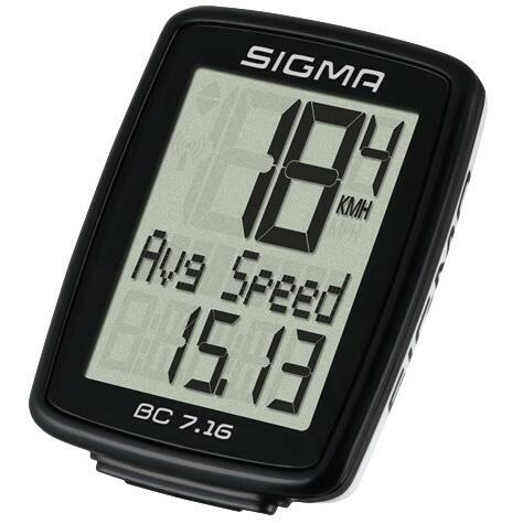Ciclocomputer Sigma Sport BC 7.16 cu fir