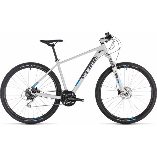 Bicicleta Cube AIM RACE White Blue 29 2019