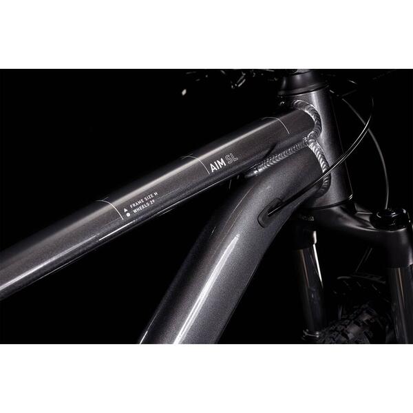 Bicicleta Cube AIM SL Graphite Metal 2022, roata 27.5 /  29
