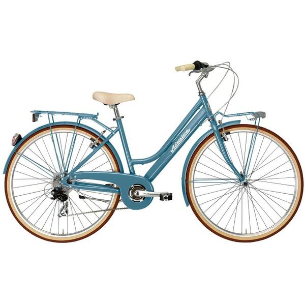Bicicleta Adriatica City Retro Lady albastra 450mm