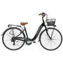 Bicicleta Adriatica Relax 28 6V negru 45 cm