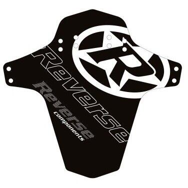 Aparatoare noroi Reverse logo negru/alb