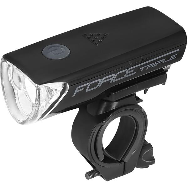Force Far fata Triple 3 Led negru