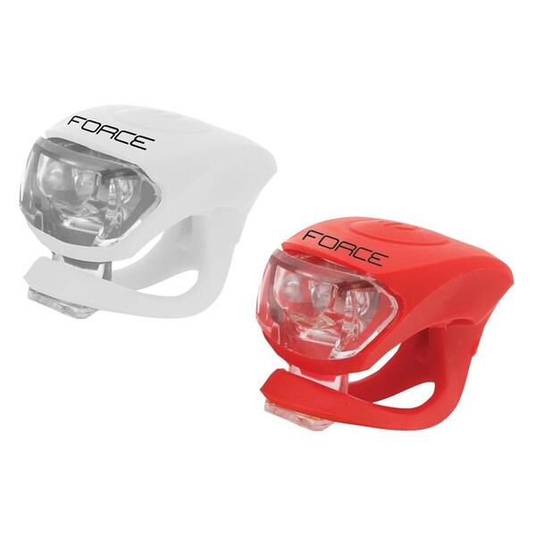 Force Set lumini Double F alb/rosu
