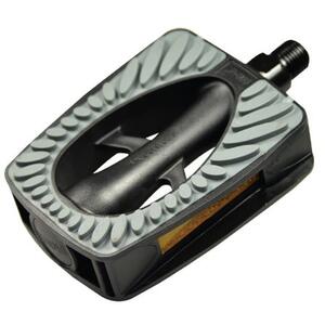 Pedale PP negre anti-alunecare filet 9/16 pe carton