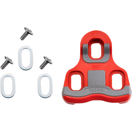UNION Placute pedale URK-6 sosea, plastic rosu 9 grade sistem ARC