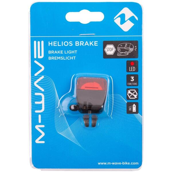 M-Wave Stop pe frana Helios, cu actionare pe maneta de frana, v-brake, disc mecanic