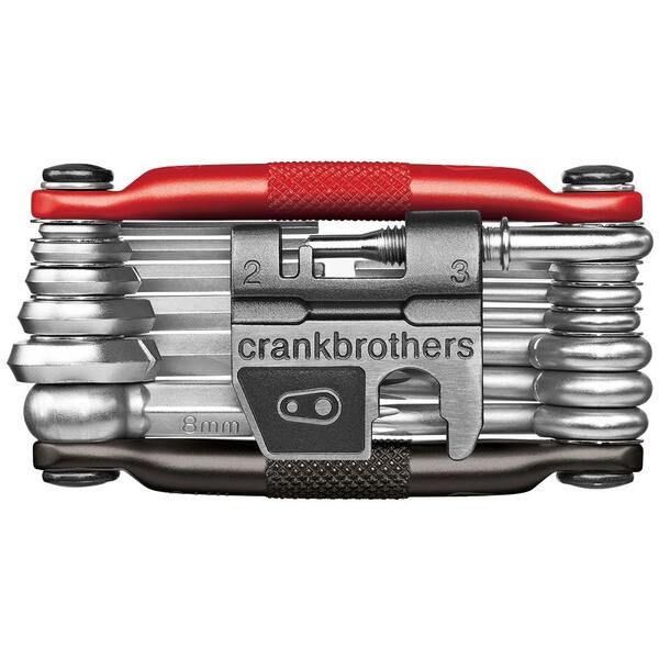 CrankBrothers Multi tool M19 negru/rosu