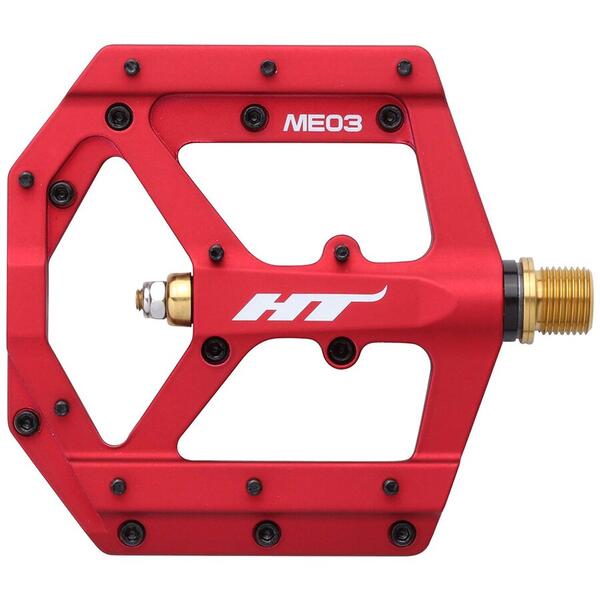 HTI Pedale HT ME03 magneziu rosu mat