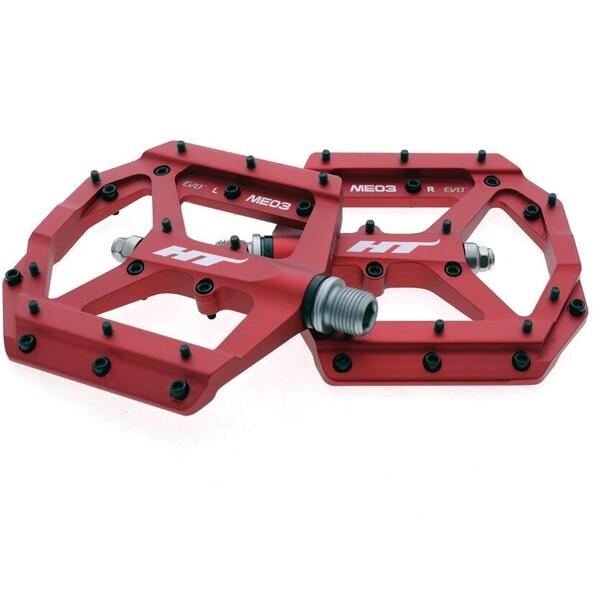 HTI Pedale HT ME03 magneziu rosu mat