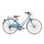 Bicicleta Adriatica Rondine Lady 28 6V albastra 45 cm