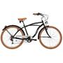 Bicicleta Adriatica Cruiser Man 26 6V neagra 45 cm