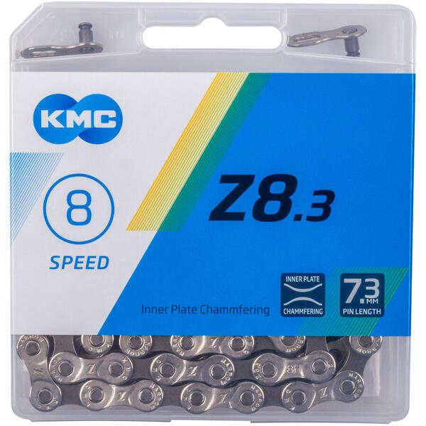 KMC Z8.3 114 zale, 6/7/8 viteze, cu za conectare rapida