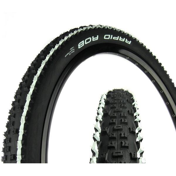 Cauciuc Schwalbe Rapid Rob 29x2.25 HS425 Negru cu dungi albe (57-622)
