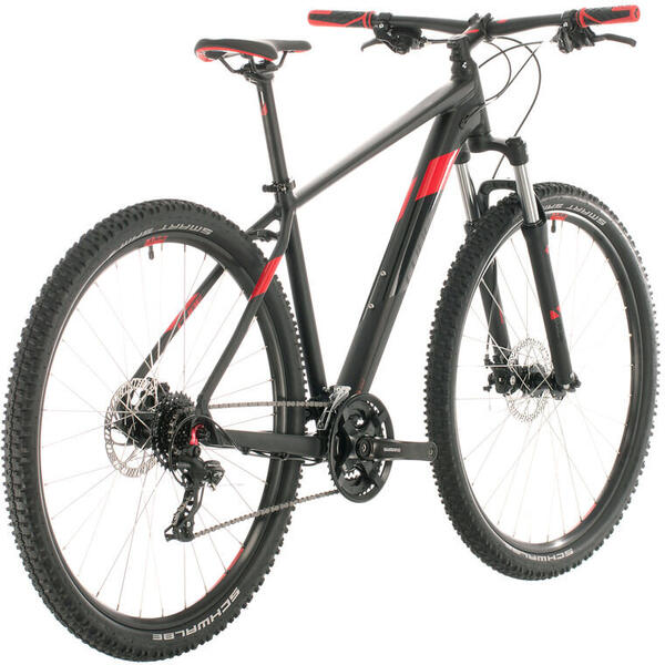 Bicicleta Cube AIM 29er Black Red 2020 Bikezone.ro