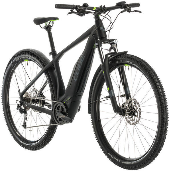 Bicicleta Cube ACID Hybrid One 500 Allroad 29 Black Green 2020