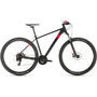 Bicicleta BICICLETA CUBE AIM Black Red 2020