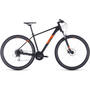 Bicicleta BICICLETA CUBE AIM PRO Black Orange 2020