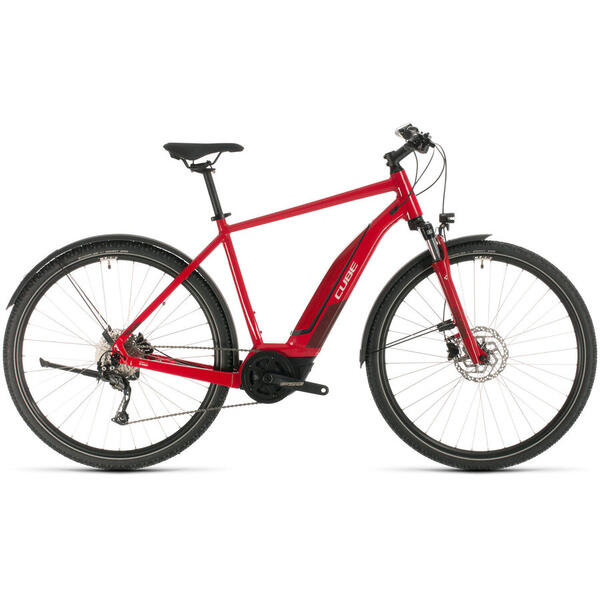 Bicicleta BICICLETA CUBE NATURE HYBRID ONE 400 ALLROAD Red Red 2020
