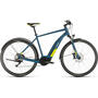 Bicicleta BICICLETA CUBE NATURE HYBRID EXC 500 ALLROAD Blue Lime 2020