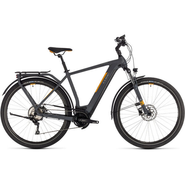 Bicicleta BICICLETA CUBE KATHMANDU HYBRID PRO 500 Grey Orange 2020