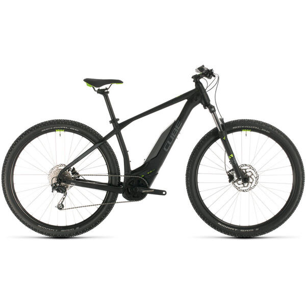 Bicicleta BICICLETA CUBE ACID HYBRID ONE 500 29 Black Green 2020