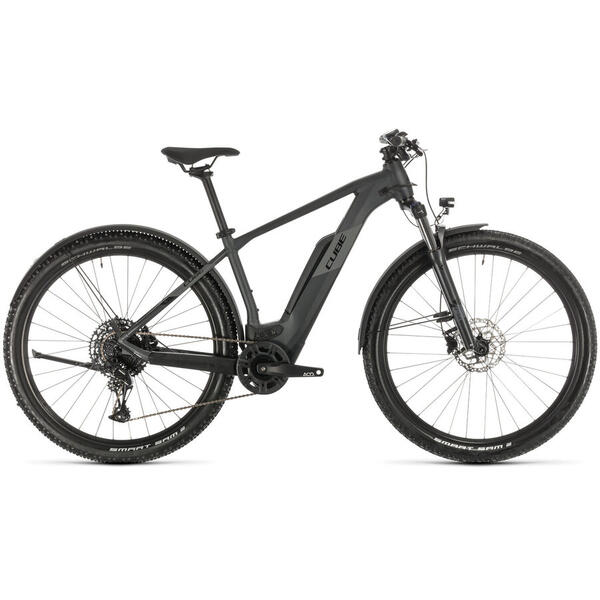 Bicicleta BICICLETA CUBE REACTION HYBRID PRO 500 ALLROAD Iridium Black 2020