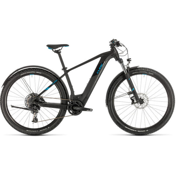 Bicicleta BICICLETA CUBE REACTION HYBRID EX 500 ALLROAD 29 Black Blue 2020