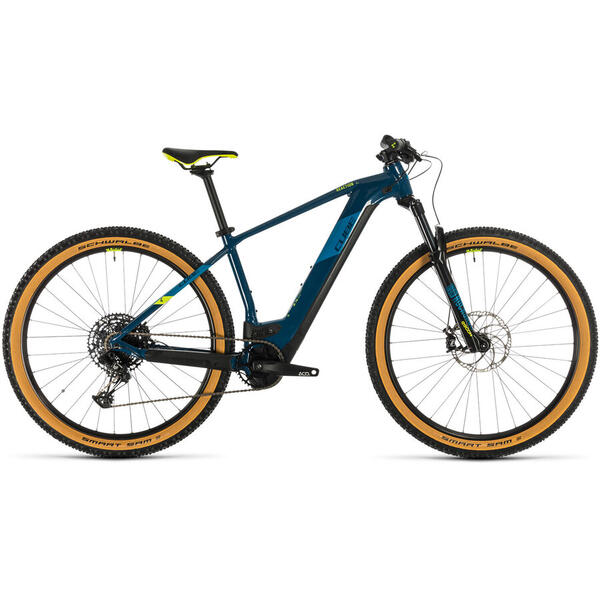 Bicicleta BICICLETA CUBE REACTION HYBRID SL 625 29 Blue Yellow 2020