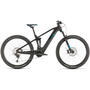 Bicicleta BICICLETA CUBE STEREO HYBRID 120 RACE 625 29 Black Blue 2020