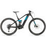 Bicicleta BICICLETA CUBE STEREO HYBRID 140 HPC RACE 500 29 Black Blue 2020