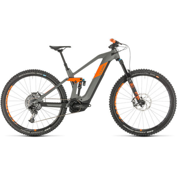 Bicicleta BICICLETA CUBE STEREO HYBRID 140 HPC TM 625 29 Grey Orange 2020