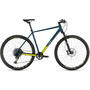 Bicicleta BICICLETA CUBE CROSS SL Blue Lime 2020