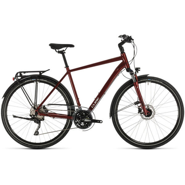 Bicicleta BICICLETA CUBE TOURING EXC Red Grey 2020