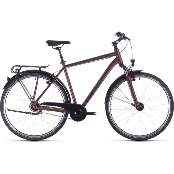 Bicicleta BICICLETA CUBE TOWN PRO Red Black 2020