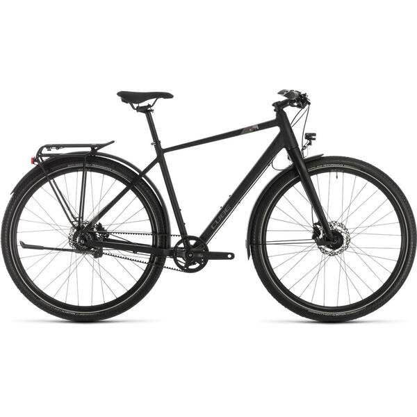 Bicicleta BICICLETA CUBE TRAVEL PRO Black Brown 2020