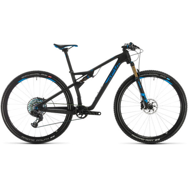 Bicicleta BICICLETA CUBE AMS 100 C:68 SLT 29 Carbon Blue 2020