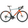 Bicicleta BICICLETA CUBE AGREE C:62 RACE Bluegrey Orange 2020