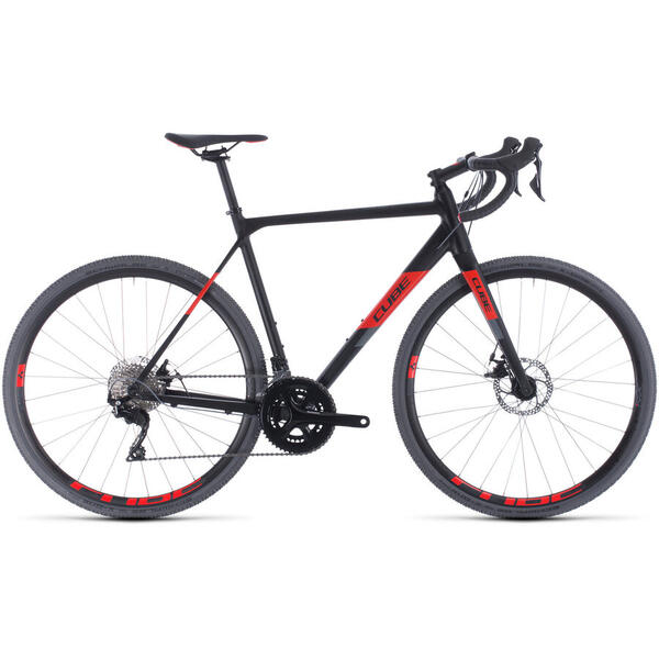 Bicicleta BICICLETA CUBE CROSS RACE Black Red 2020