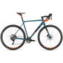 Bicicleta BICICLETA CUBE CROSS RACE SL Bluegrey Orange 2020