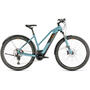 Bicicleta BICICLETA CUBE CROSS HYBRID RACE 500 ALLROAD TRAPEZE Blue Orange 2020