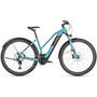 Bicicleta BICICLETA CUBE CROSS HYBRID RACE 625 ALLROAD TRAPEZE Blue Orange 2020