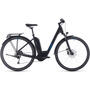 Bicicleta BICICLETA CUBE TOURING HYBRID ONE 400 EASY ENTRY Black Blue 2020